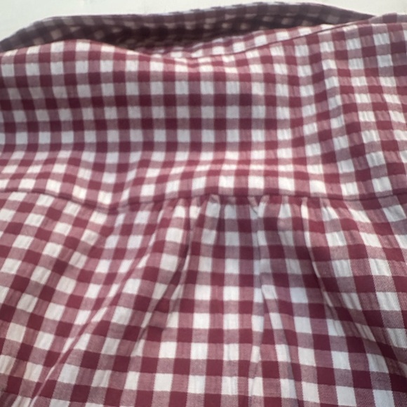 Kut from the Kloth Feena Textured Button Down Womens Shirt Size Medium NWOT - Picture 9 of 12